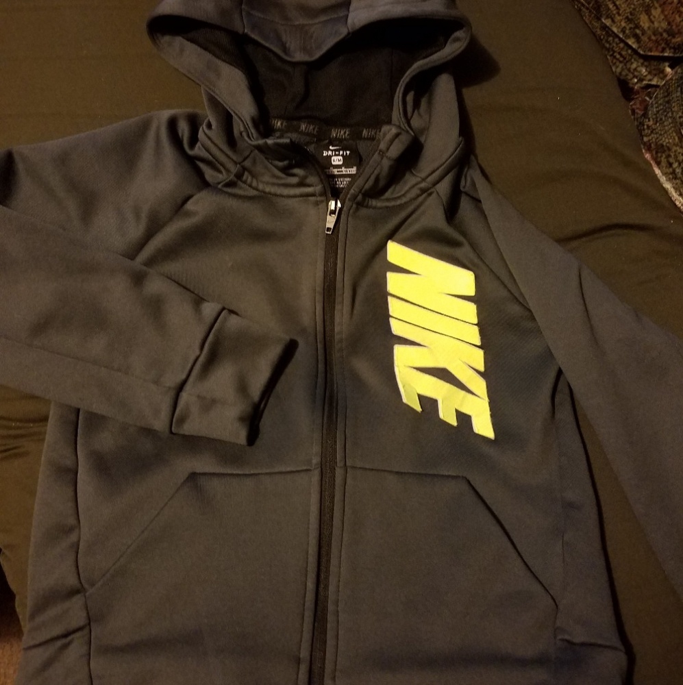 Toddler Nike zip hoodie dri fit